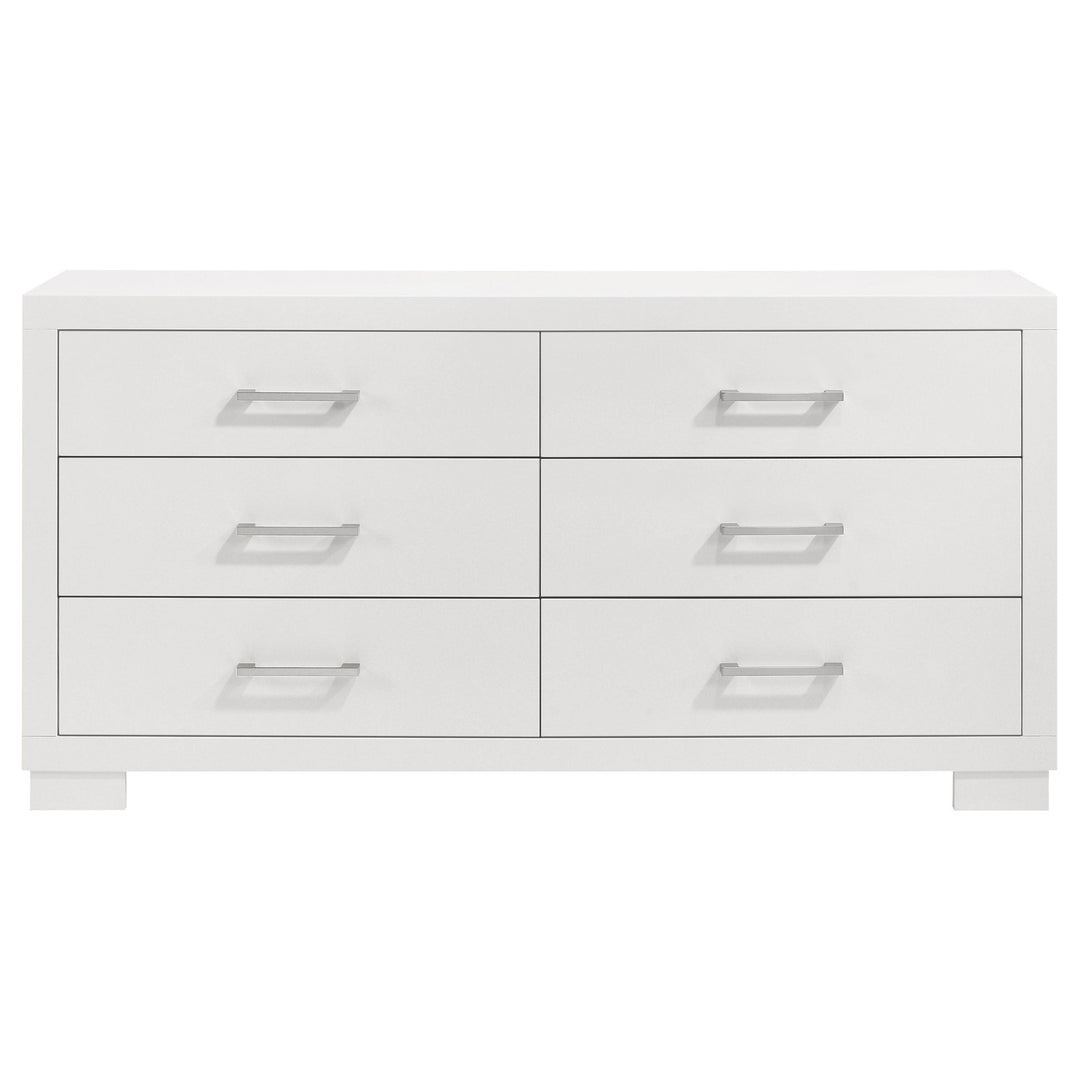 Jessica 6-drawer Dresser Snow White - What&