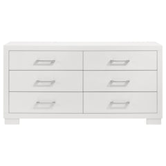 Jessica 6-drawer Dresser Snow White - What&