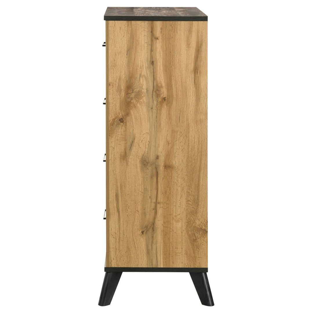 Kaywood 4-drawer Bedroom Chest of Drawers Natural Pine - What&