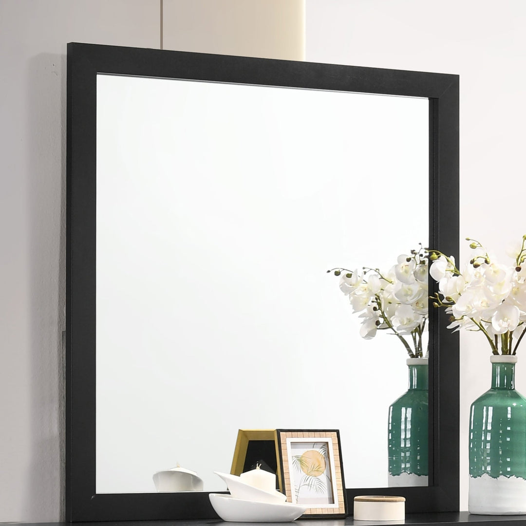 Kendall Dresser Mirror Black - What&