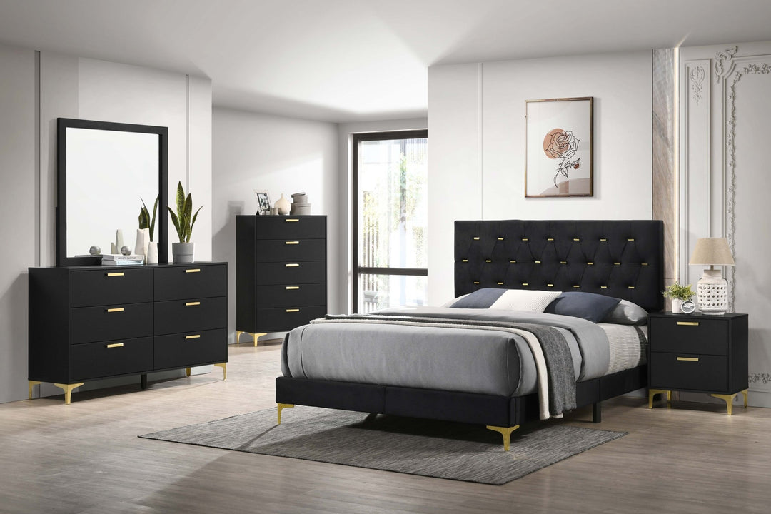 Kendall Dresser Mirror Black - What&