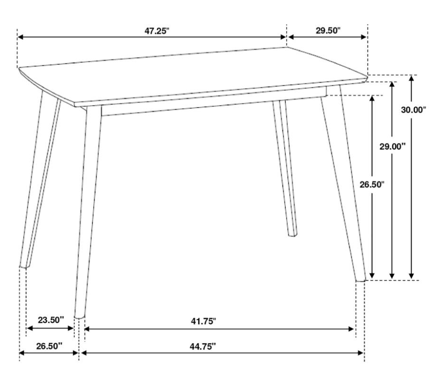 Kersey Dining Table - Whats New Furniture - Portland, Oregon