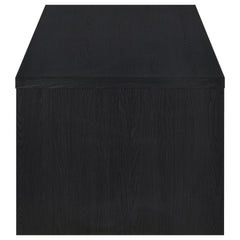 Knapp Lift Top Cocktail Coffee Table with Dual Drawers Black - What&