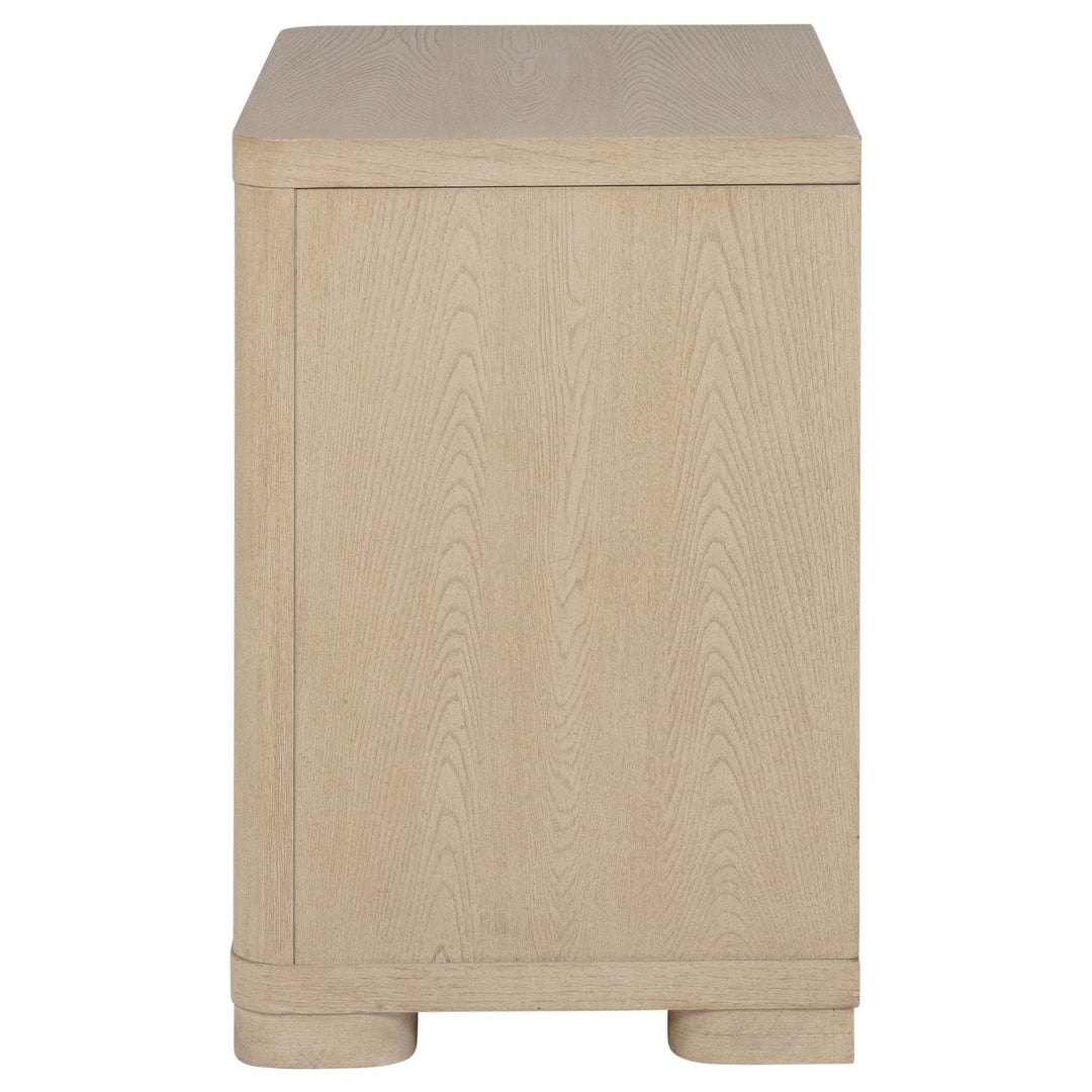 Ladera 2-drawer Nightstand Bedside Table Light Elm - What&