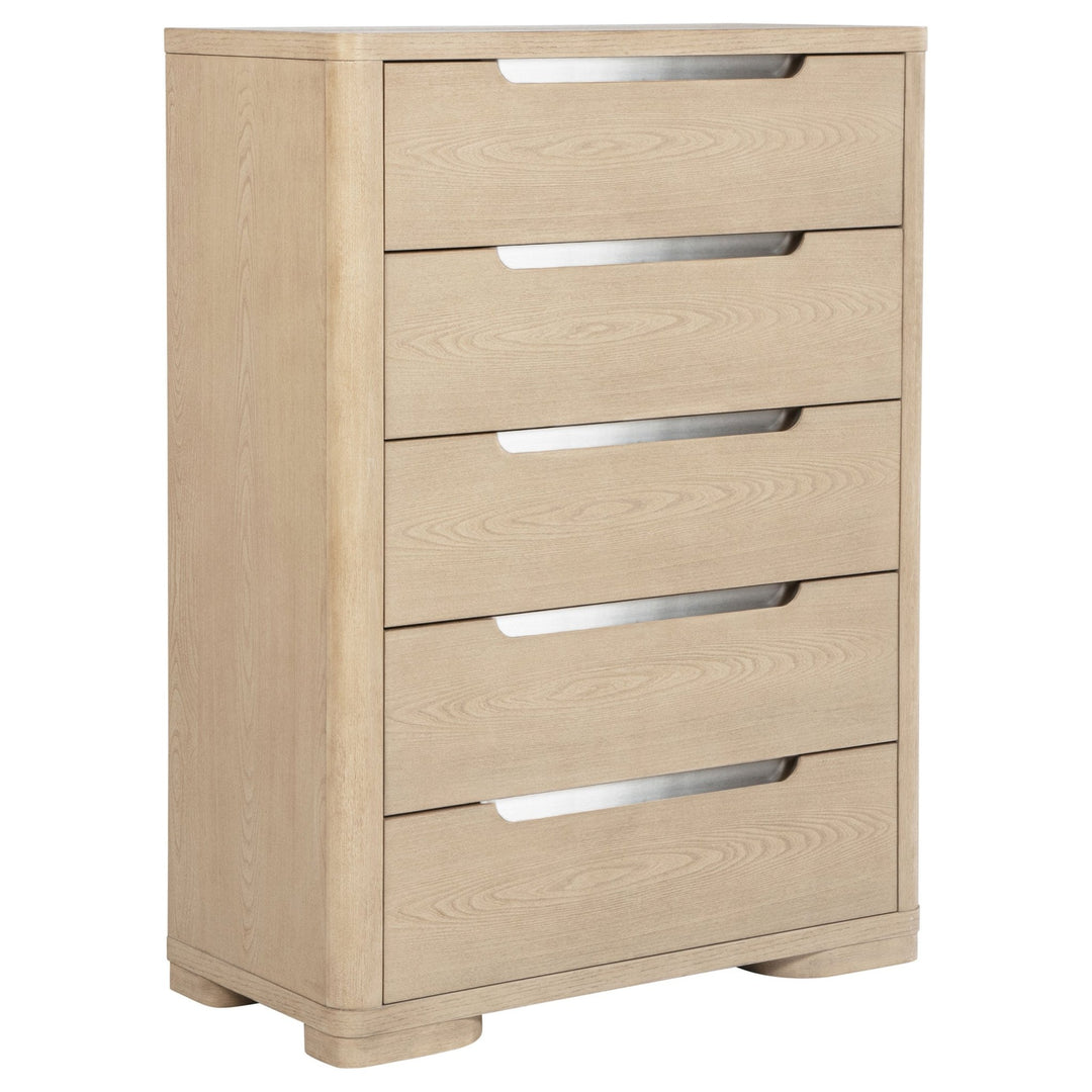 Ladera 5-drawer Bedroom Chest of Drawers Light Elm - What's New Furniture Portland