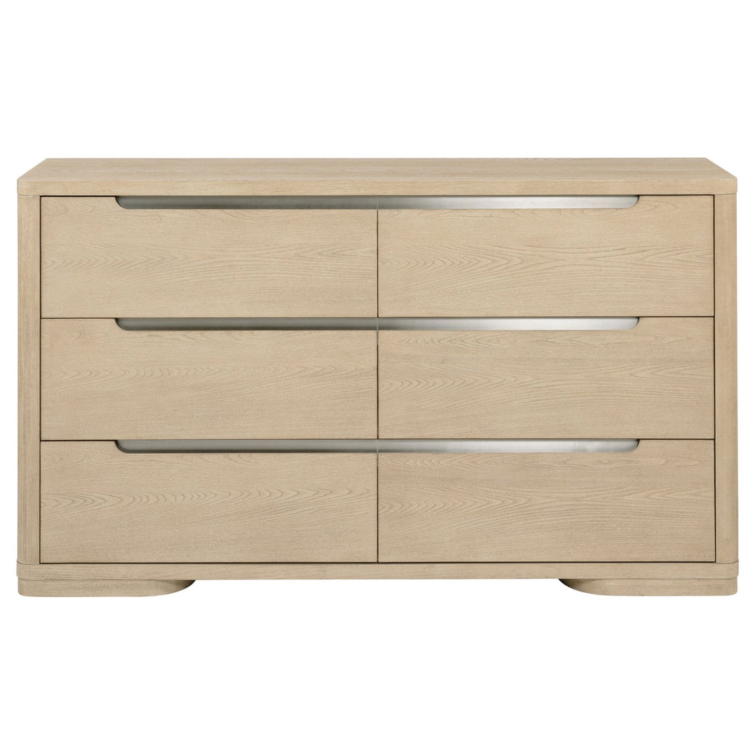 Ladera 6-drawer Bedroom Dresser Light Elm - What&
