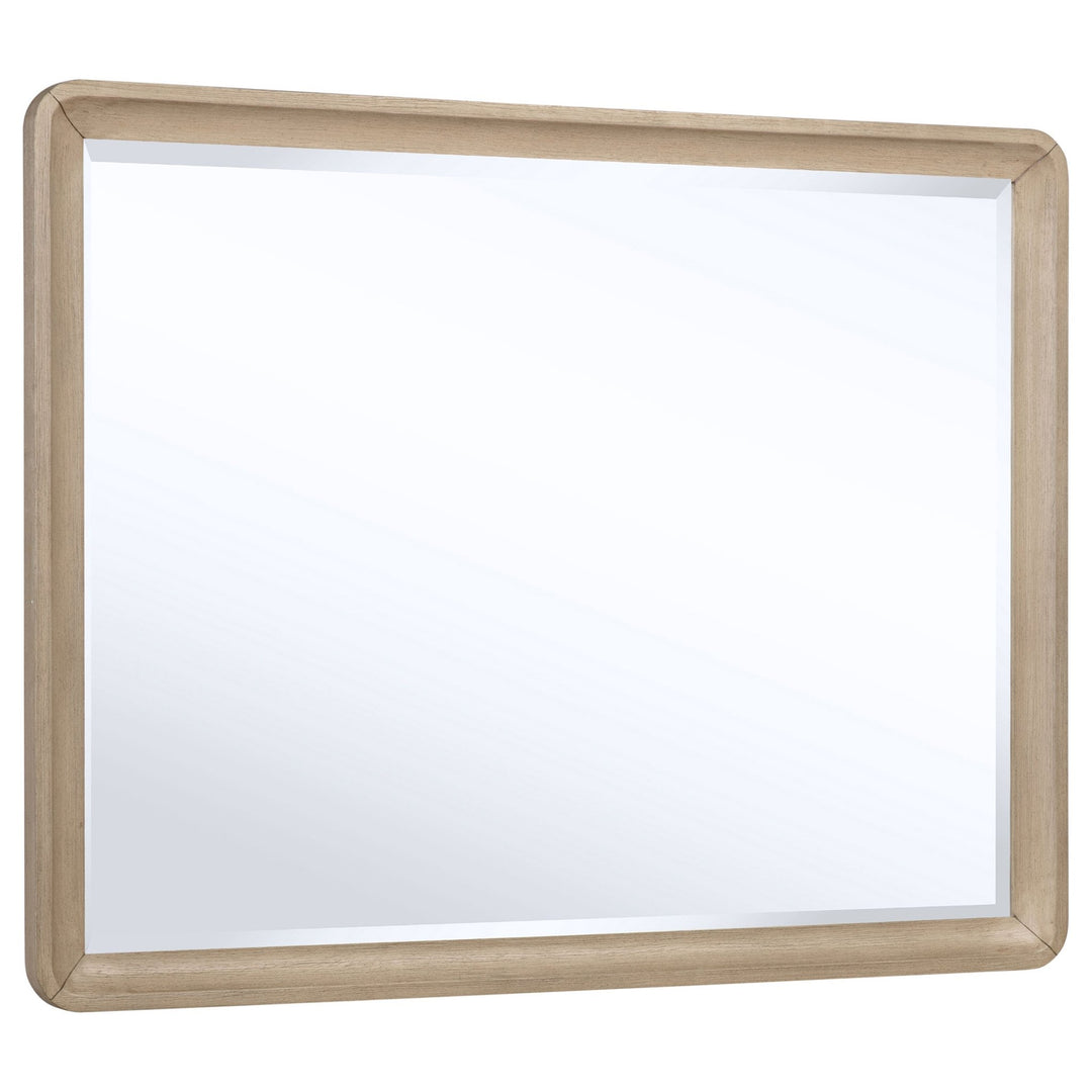 Ladera Dresser Mirror Light Elm - What's New Furniture Portland