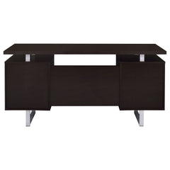 Lawtey 60-inch 2-drawer Office Computer Desk Cappuccino - What&