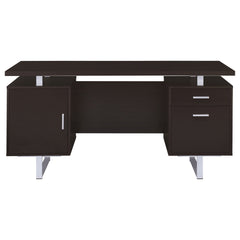 Lawtey 60-inch 2-drawer Office Computer Desk Cappuccino - What&
