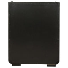 Leandro 5-drawer Bedroom Chest of Drawers Burnished Black - What&