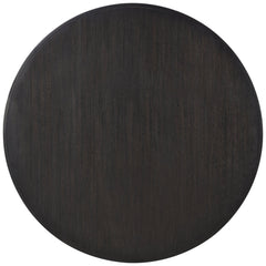 Leandro 60-inch Round Dining Table Burnished Black - What&