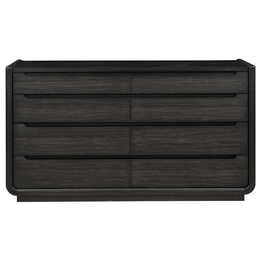 Leandro 8-drawer Bedroom Dresser Cabinet Burnished Black - What&