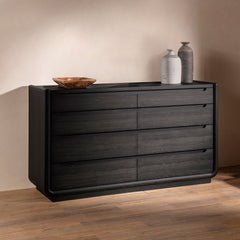 Leandro 8-drawer Bedroom Dresser Cabinet Burnished Black - What&