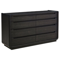 Leandro 8-drawer Bedroom Dresser Cabinet Burnished Black - What&