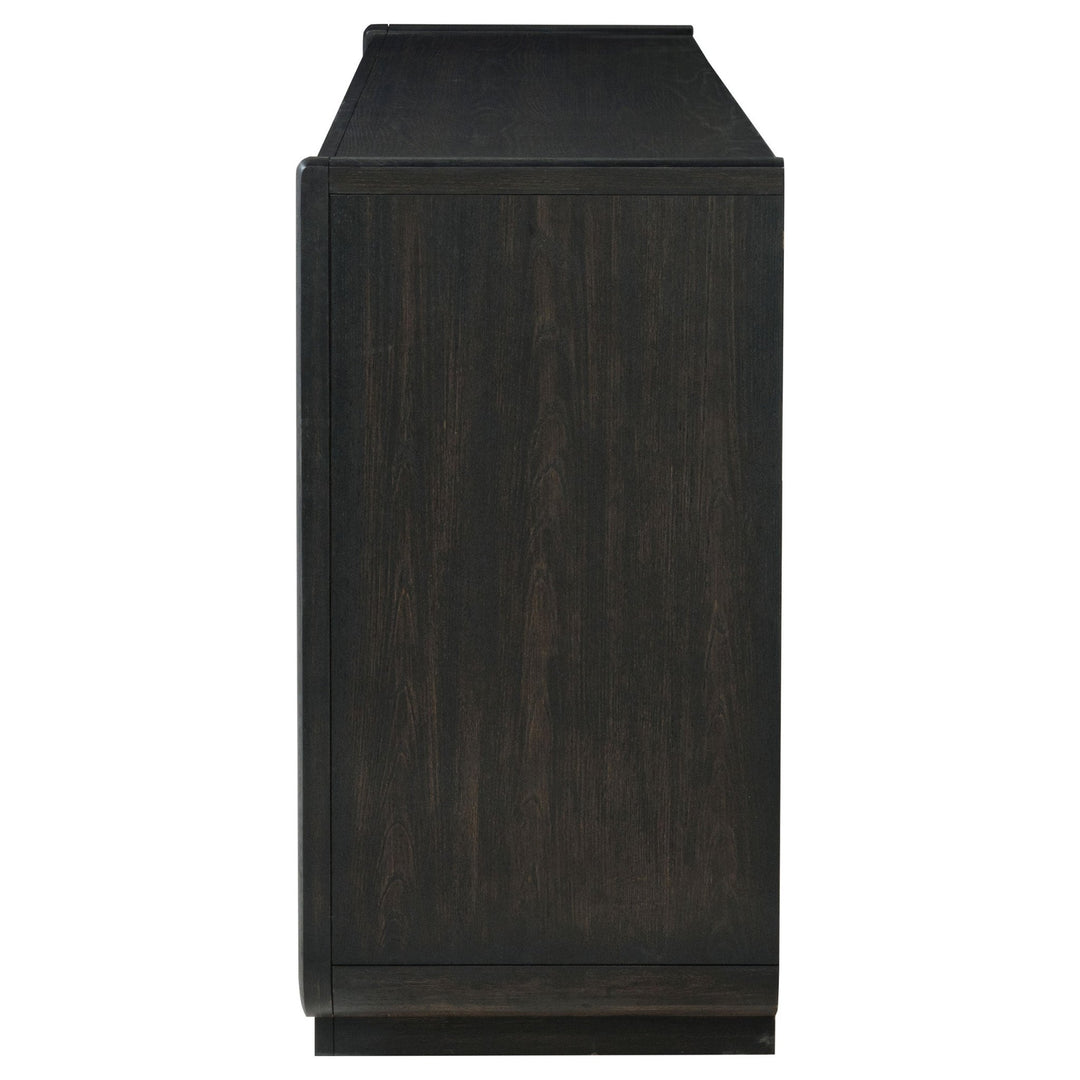 Leandro 8-drawer Bedroom Dresser Cabinet Burnished Black - What&