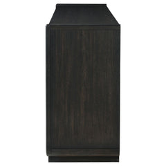 Leandro 8-drawer Bedroom Dresser Cabinet Burnished Black - What&