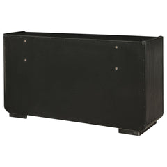 Leandro 8-drawer Bedroom Dresser Cabinet Burnished Black - What&