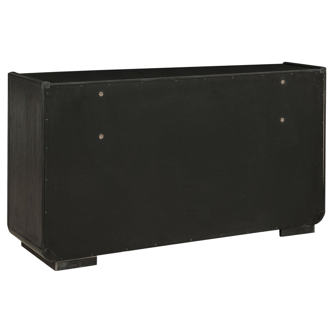 Leandro 8-drawer Bedroom Dresser Cabinet Burnished Black - What&