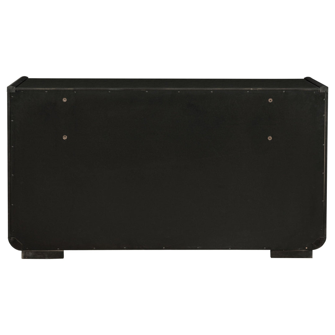 Leandro 8-drawer Bedroom Dresser Cabinet Burnished Black - What&