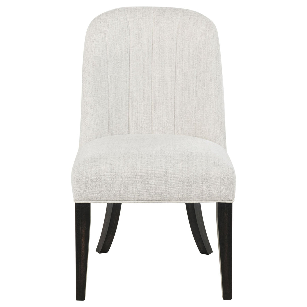 Leandro Upholstered Dining Side Chair Cream (Set of 2) - What&