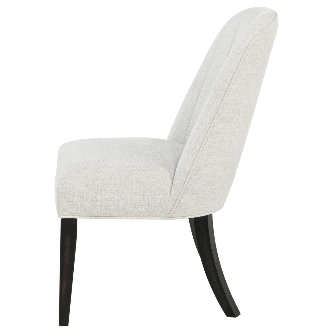 Leandro Upholstered Dining Side Chair Cream (Set of 2) - What&