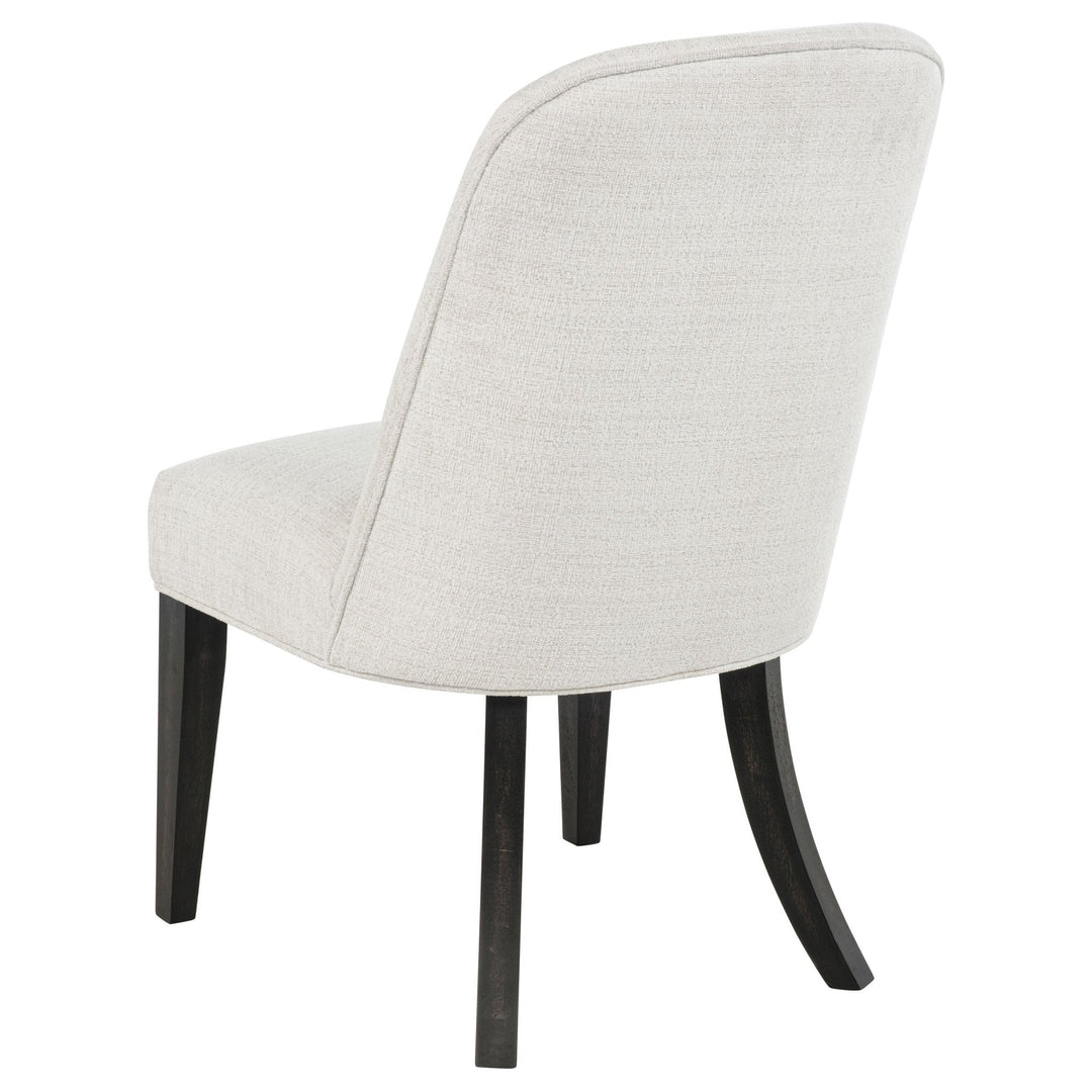 Leandro Upholstered Dining Side Chair Cream (Set of 2) - What&