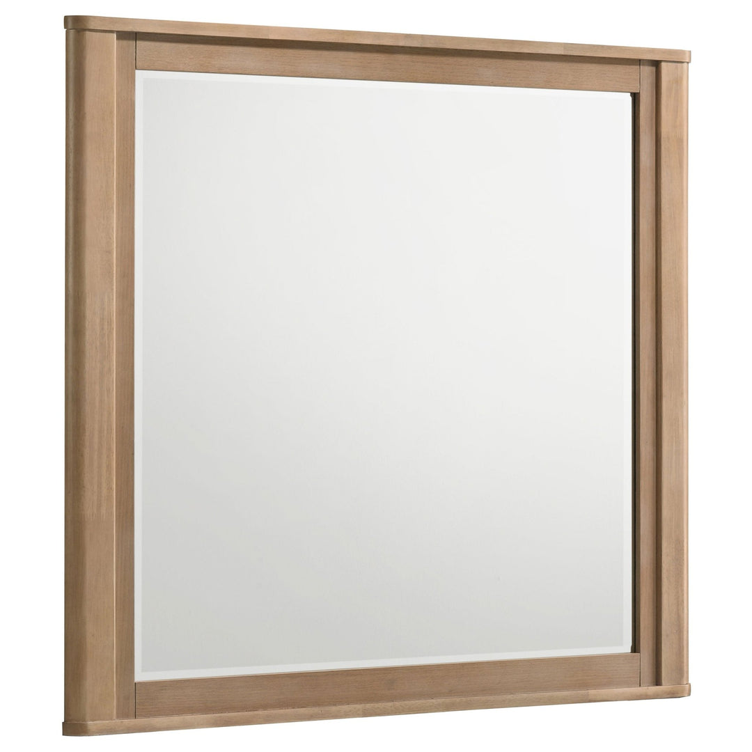 Leanne Dresser Mirror Light Oak - What's New Furniture Portland