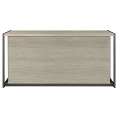 Loomis 60-inch 4-drawer Computer Desk Whitewashed Grey - What&