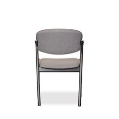 Malone Dining Chairs in Black, back view - Whats New Furniture