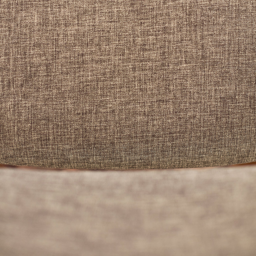 Malone Dining Chairs in Brown, fabric detail - Whats New Furniture