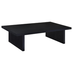 Max Rectangular Engineered Laminate Coffee Table Black - What&