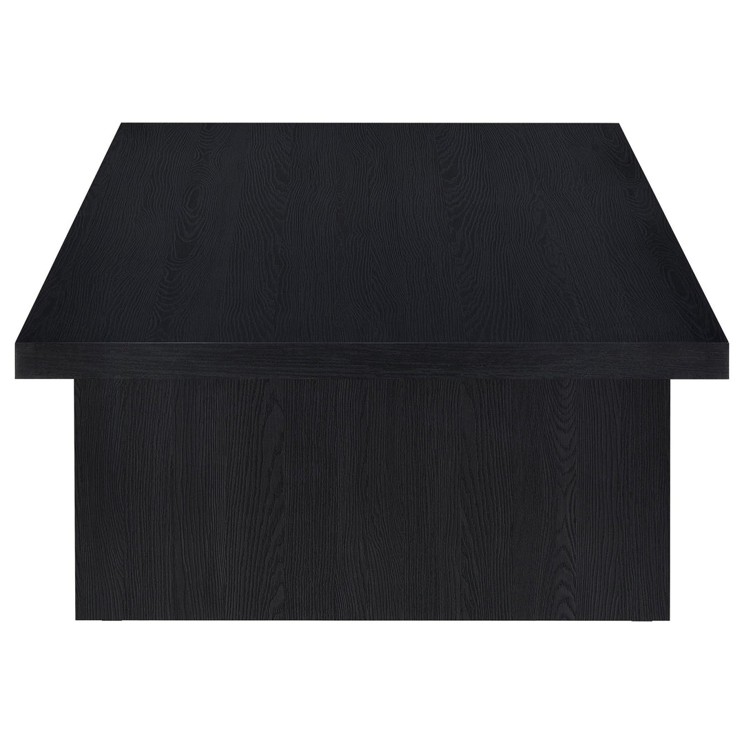Max Rectangular Engineered Laminate Coffee Table Black - What&