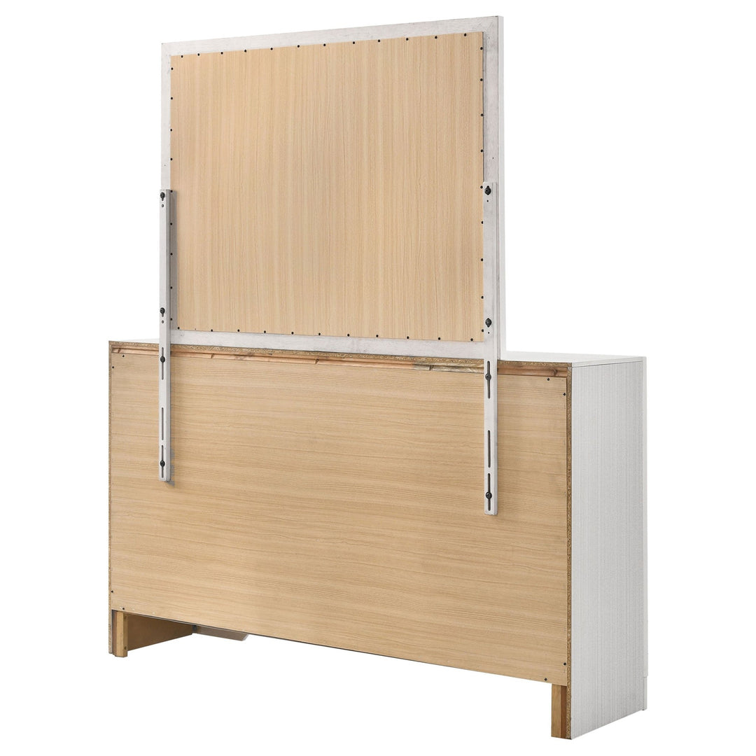 Miranda 7-drawer Dresser with Mirror White - What&