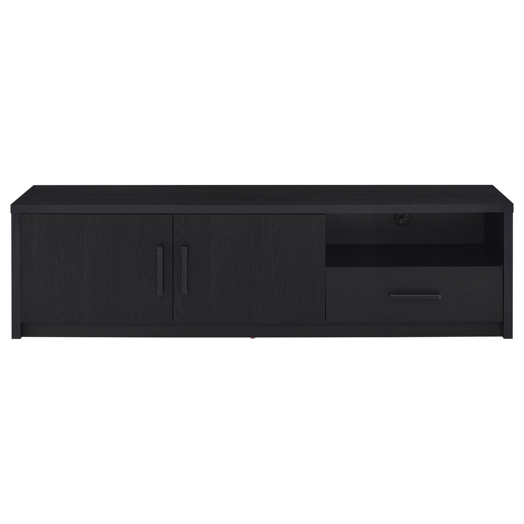 Murray 70-inch 2-door TV Stand Media Console Black - What&
