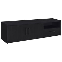 Murray 70-inch 2-door TV Stand Media Console Black - What&