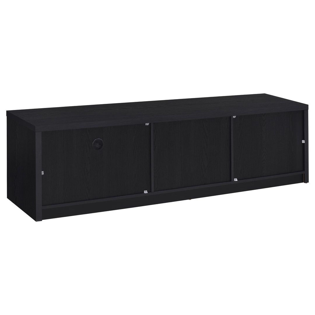 Murray 70-inch 2-door TV Stand Media Console Black - What&