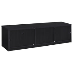 Murray 70-inch 2-door TV Stand Media Console Black - What&