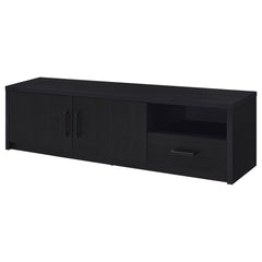Murray 70-inch 2-door TV Stand Media Console Black - What&