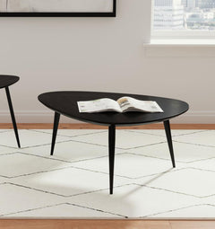 Odessa Triangular Solid Wood Coffee Table - What&