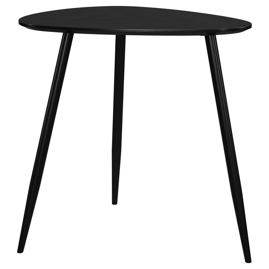 Odessa Triangular Solid Wood End Table - Whats New Furniture - Portland, Oregon