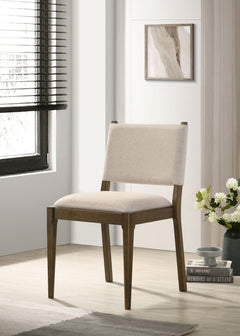 Ottowa Upholstered Dining Side Chair Brown - What&