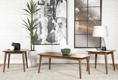 Radley 3-piece Rectangular Coffee Table Set Natural Walnut - What&