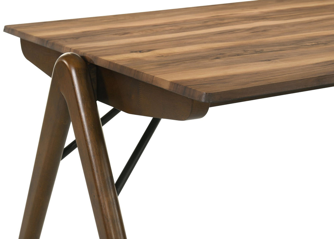 Randolph 82-inch Smart Top Rectangular Dining Table Sheesham and Brown - What&