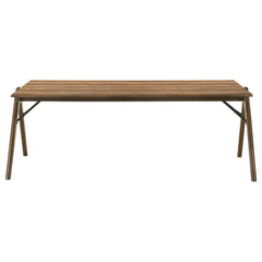 Randolph 82-inch Smart Top Rectangular Dining Table Sheesham and Brown - What&