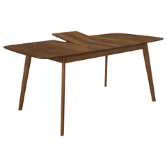 Redbridge Butterfly Leaf Dining Table - self-storing butterfly leaf folding up from the center - Whats New Furniture Portland OR