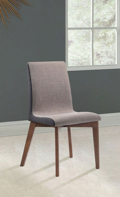 Redbridge Upholstered Dining Side Chair Walnut (Set of 2) - What&