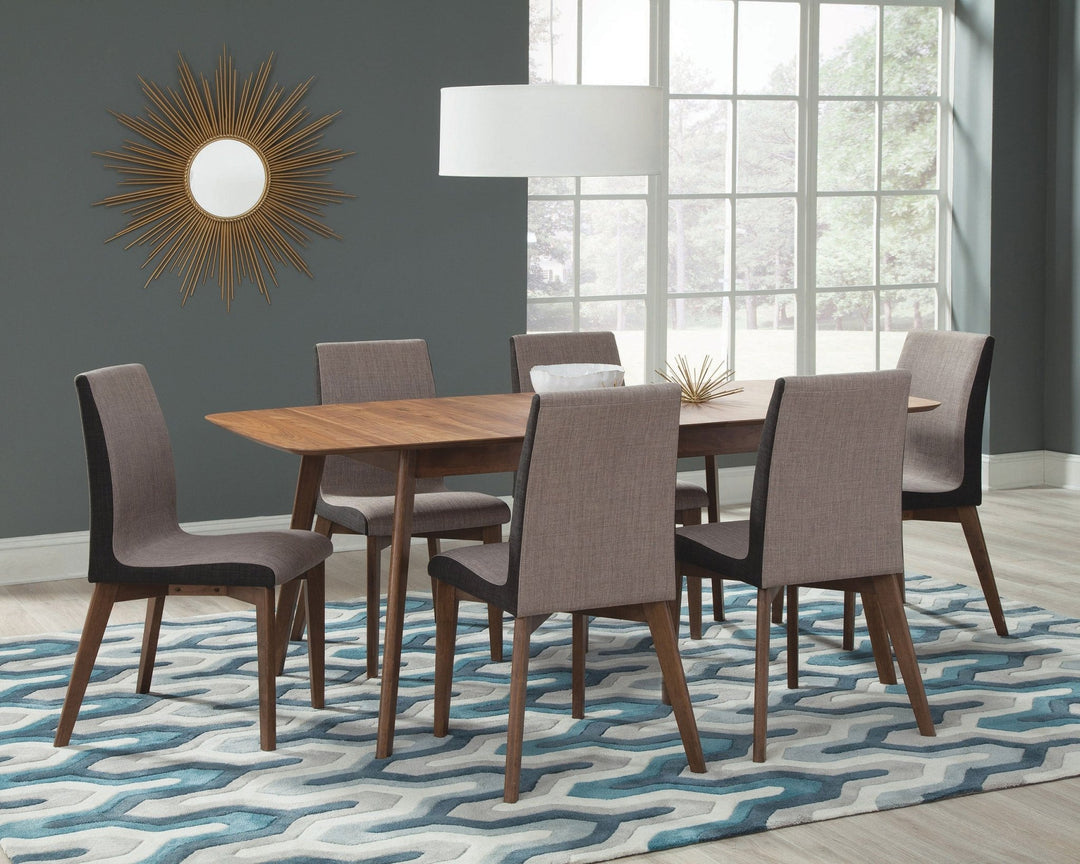Redbridge Upholstered Dining Side Chair Walnut (Set of 2) - What&