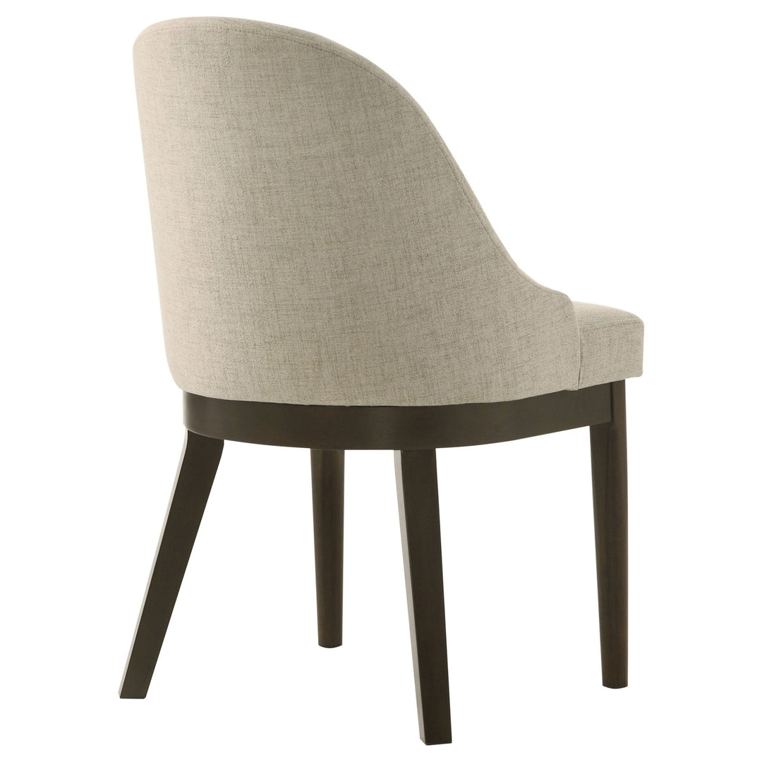 Reseda Upholstered Dining Side Chair Beige (Set of 2) - What&