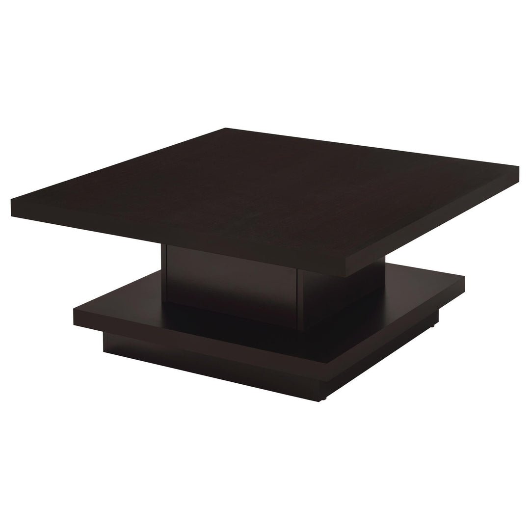 Reston 3-piece Square Coffee and End Table Set Cappuccino - What&