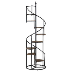 Roseglen Staircase Bookshelf - detail - mid-century modern bookcases - Whats New Furniture Portland OR
